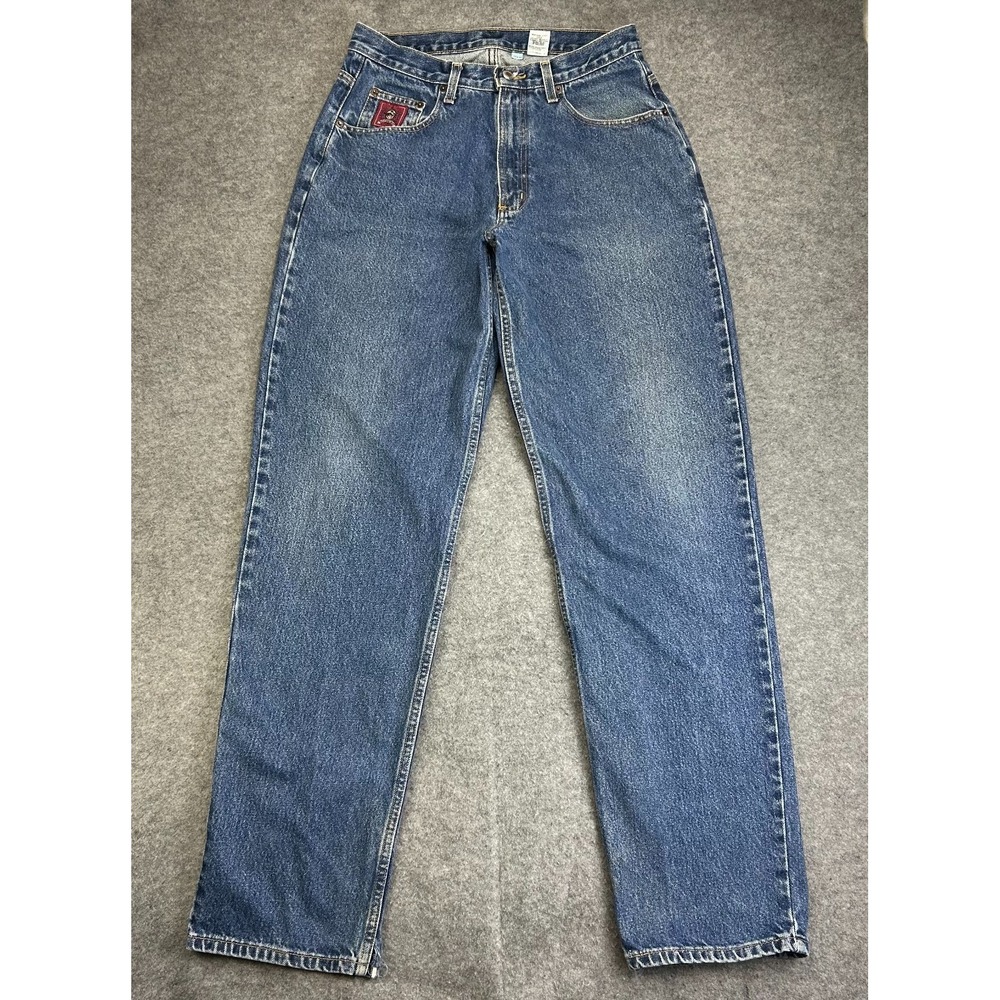 Cinch Red Tag Jeans Mens 32x36 Blue Denim Curvy Fit Work Jeans Western "Read"